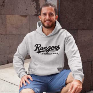Rangers Hoodie 50/50 Blend Script