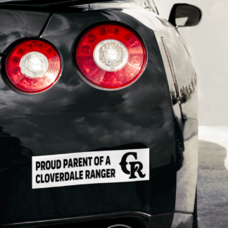 Rangers Proud Parent Bumper Sticker